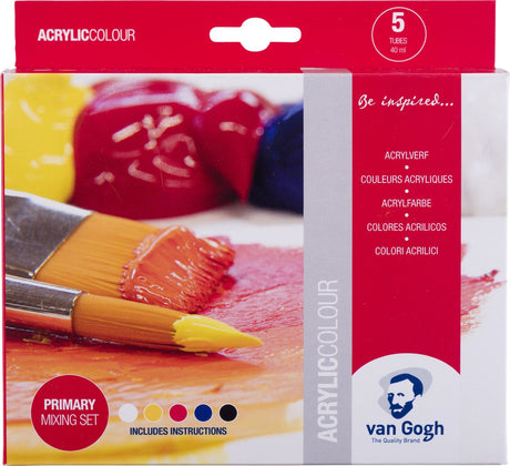 Bruynzeel van Gogh Acrylfarben-Primärmischset | 5 x 40 ml