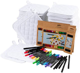 Easykit https: www.cchobby.nl Gruppenset-Topflappen-mit-Stiften-schwarz-weiß-1-Set