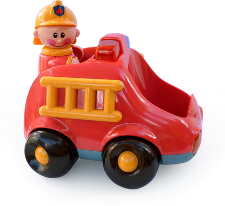 Tolo Feuerwehrauto Bio First Friends Spielzeugauto nachhaltig interaktiv.