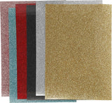 Kreativunternehmen https: www.cchobby.nl iron-on-foil-sheet-148x210-mm-glitter-diverse-colours-6-sheet-1-box