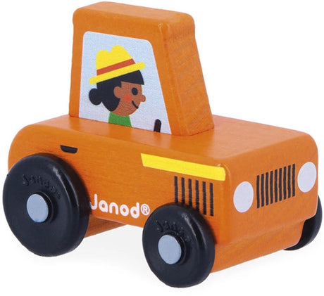 Janod - Kreuzung - Holztraktor