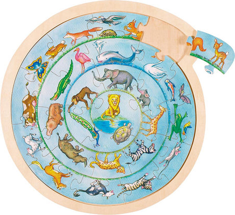 Goki Puzzle Tierkreis. 27 Stück. 30,7 cm3+