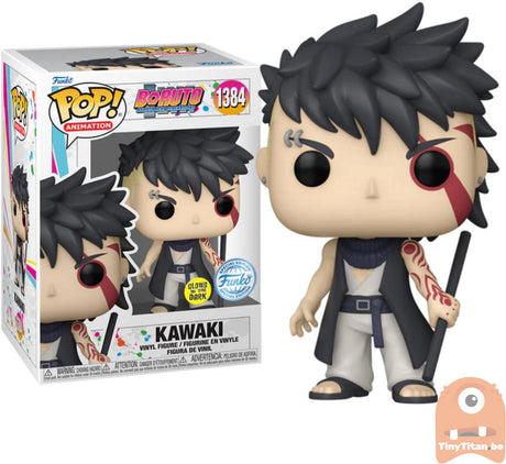 Funko-Pop! Boruto Naruto Next Generations – Kawaki #1384 leuchtet im Dunkeln, exklusiv für AAA-Anime