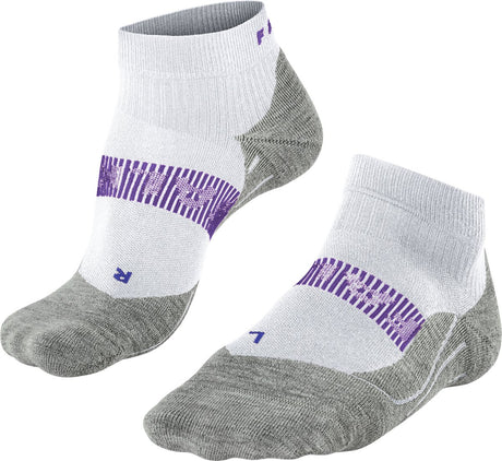 Falke ru4 cool kurze Anti-Blasen-Funktionsmaterial-Laufsocken Damen weiß – Größe 37-38
