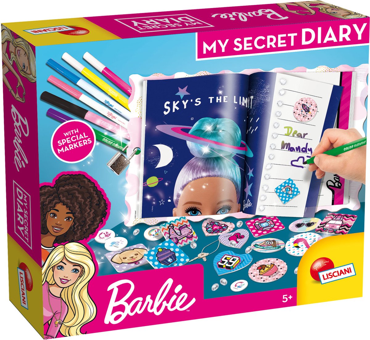 Lisciani Barbie mein geheimes Tagebuch