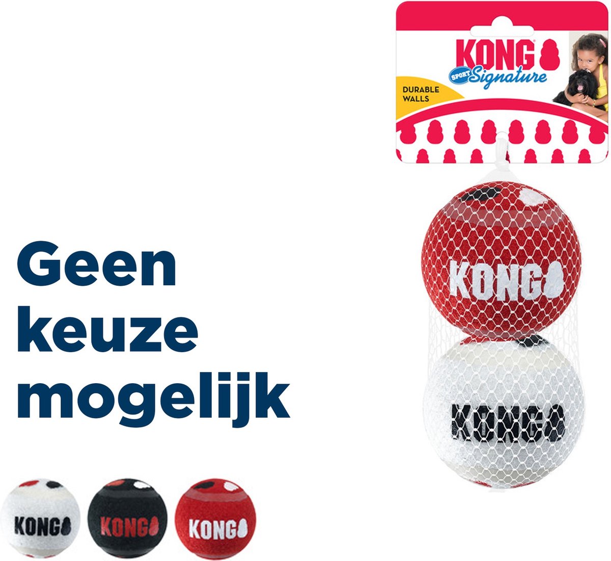 Kong Signature Sportbälle Assorti