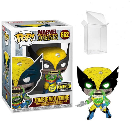 Funko Marvel Pop! Wolverine (Marvel Zombies) 9 cm große Vinylfigur – exklusiv