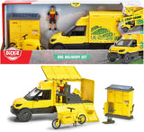Dickie DHL Paketfahrzeug-Set