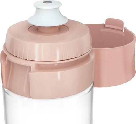 Brita - drinkfles vital voor volwassenen - 0,6l - abrikoos - inclusief 2 microdisc filterpatronen - ideaal voor drinkflessen