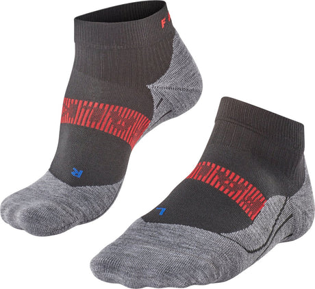 Falke ru4 cool kurze Anti-Blasen-Funktionsmaterial-Laufsocken Damen Schwarz – Größe 39-40