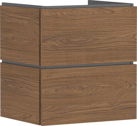 Hansgrohe xilesa e - Badezimmermöbel - Größe 580 470 mm - 2 Schubladen - für Waschbecken - Kaschmireiche