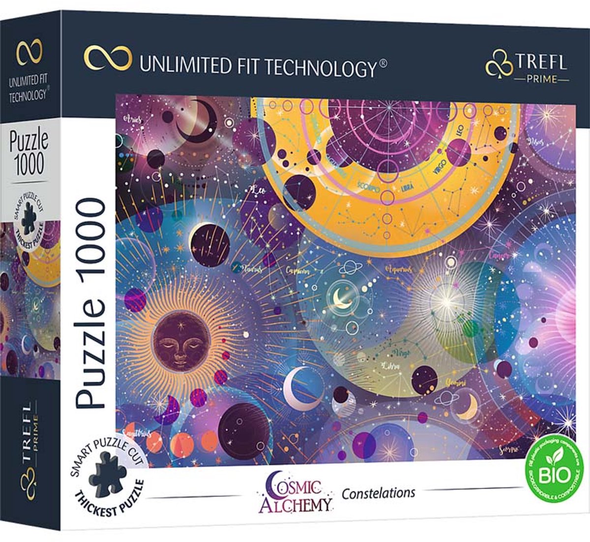 Trefl Puzzle 1000 Teile – Sternbilder – nachhaltiger FSC-Karton.
