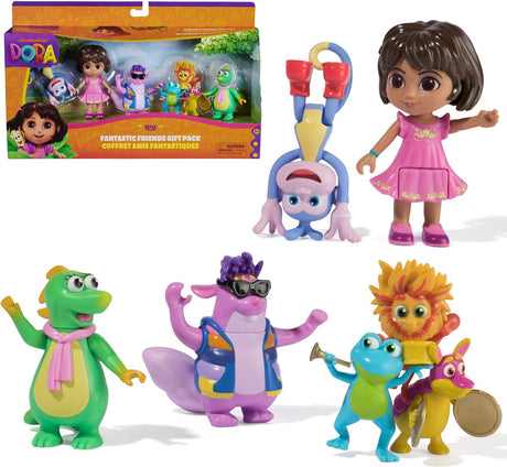 Dora 5-Figuren-Geschenkpaket