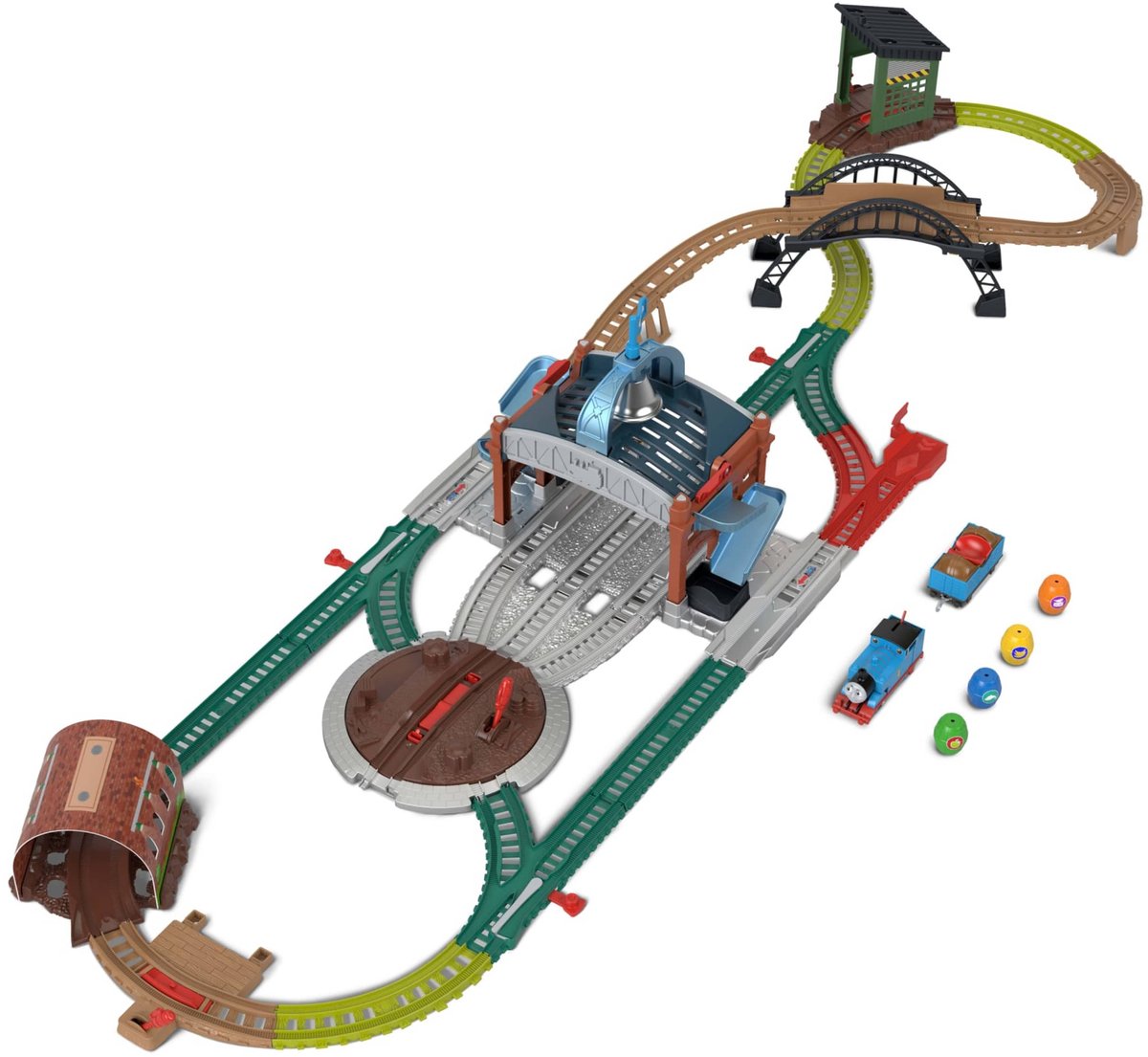 Fisher-Price Mattel Spielzeugeisenbahn Thomas, der Zugklassiker, sprechend, interaktiv.