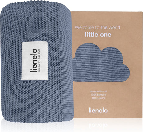 Lionelo Bambusdecke – Deluxe-Babydecke – hypoallergen – antibakteriell – antimykotisch – 100 % Bambus-Baumwolle – thermoregulierend – weich atmungsaktiv – nachhaltig – waschbar – ab der Geburt – 100 x 75 cm