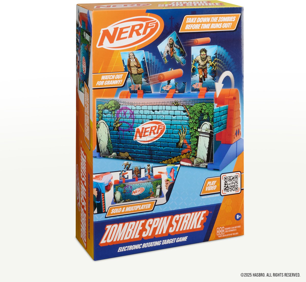 Hasbro Nerf Zombie Spin Strike, d.h. Armee von Feinden