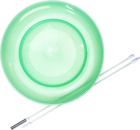 Eureka Jonglierplatte mit Stick - grün