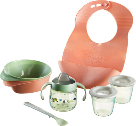 Tommee Tippee – Entwöhnungs-Starter-Set – meine ersten Snacks – ab 4 Monaten – BPA-freies Babygeschirr – Kindergeschirr