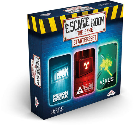 Identity games escape room the game startersset - breinbreker - inclusief decoder en 3 avonturen