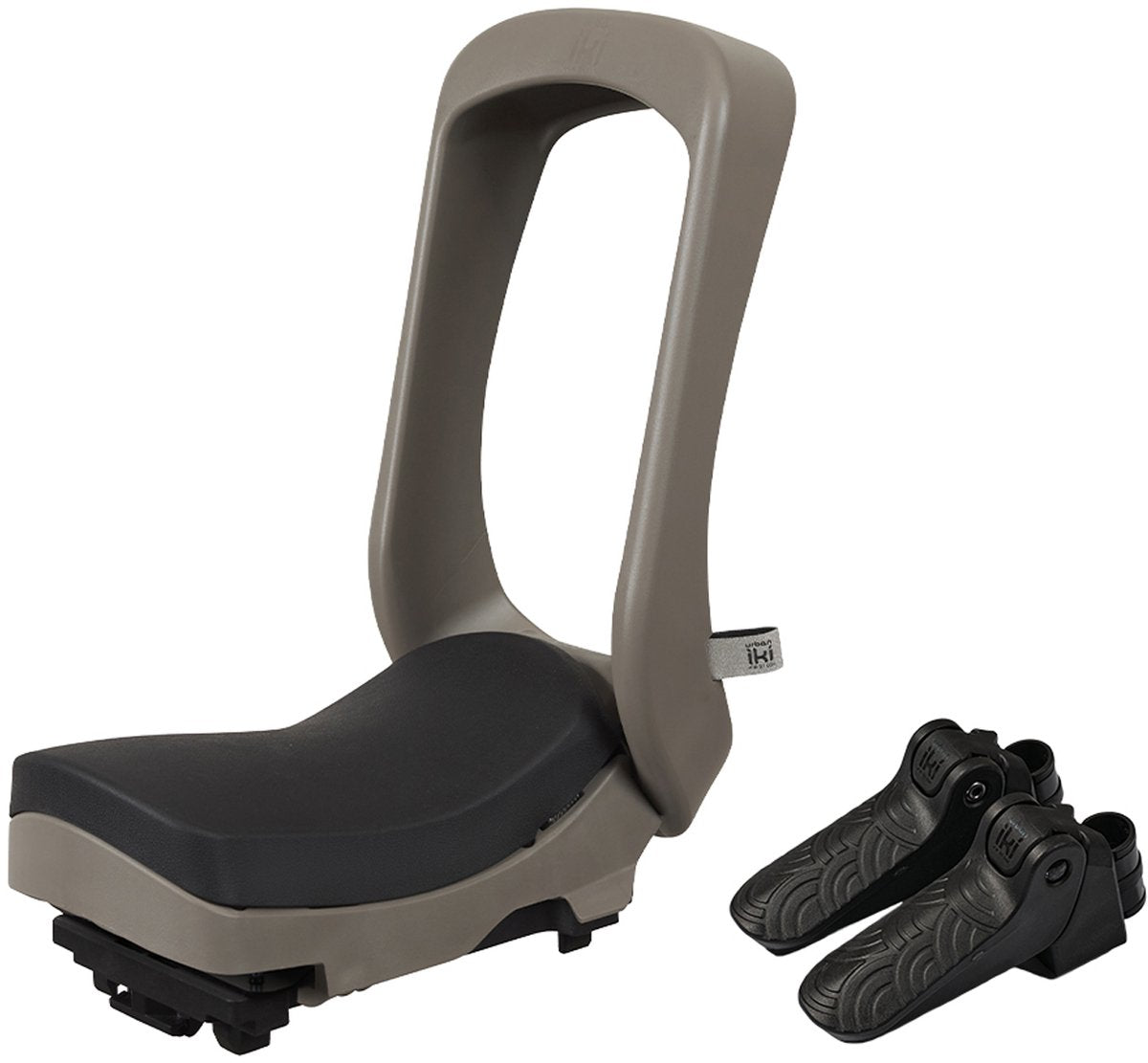 Urban Iki Junior Fahrradsitz Mik HD – Suzume Grey Bincho Black