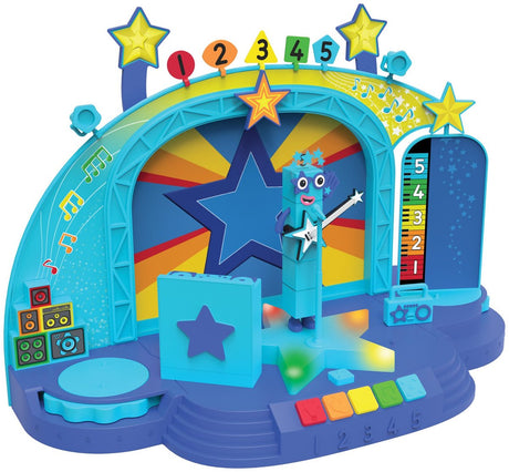 Lernressourcen, Lernspielzeug – Numberblocks Five's Musical Superstar Stage. - 3+