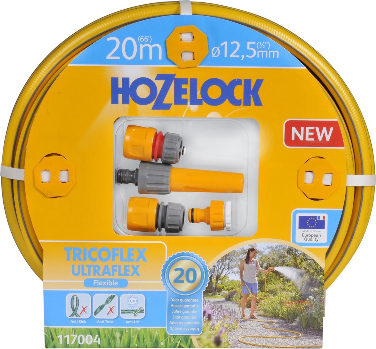 Hozelock Tricoflex Ultraflex Schlauchset ø 12,5 mm 20 Meter