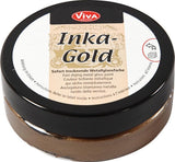 Kreativfirma Inka -gold Glosswax - Brown Gold, 50 ml