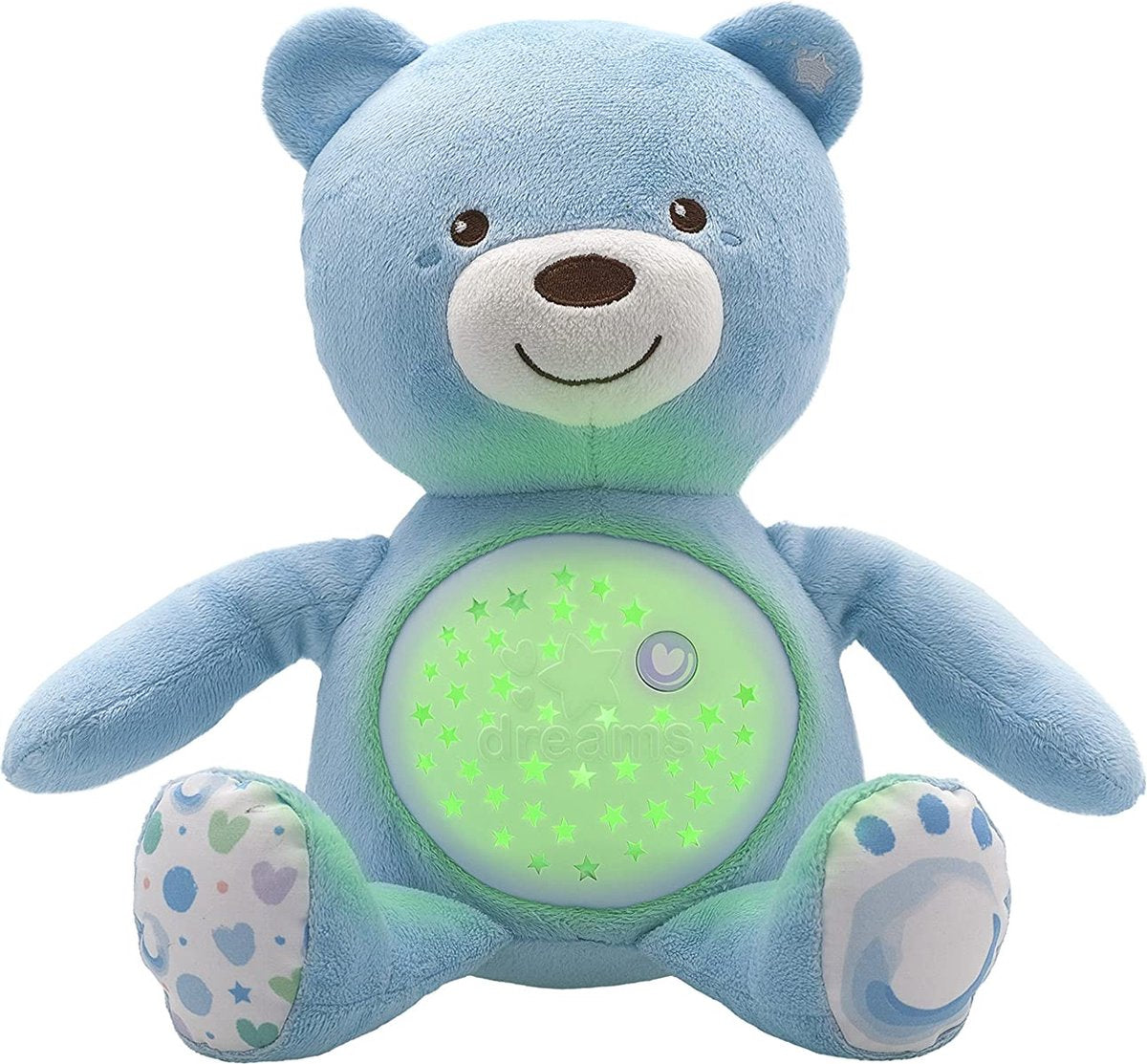 Chicco Kuscheltierprojektor Baby Bär erste Träume blau