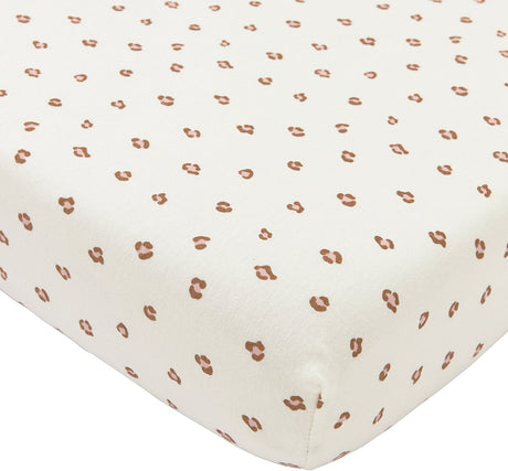 Meyco Baby Mini Panther Spannbettlaken, Beistellbett – zartrosa – 50 x 90 cm