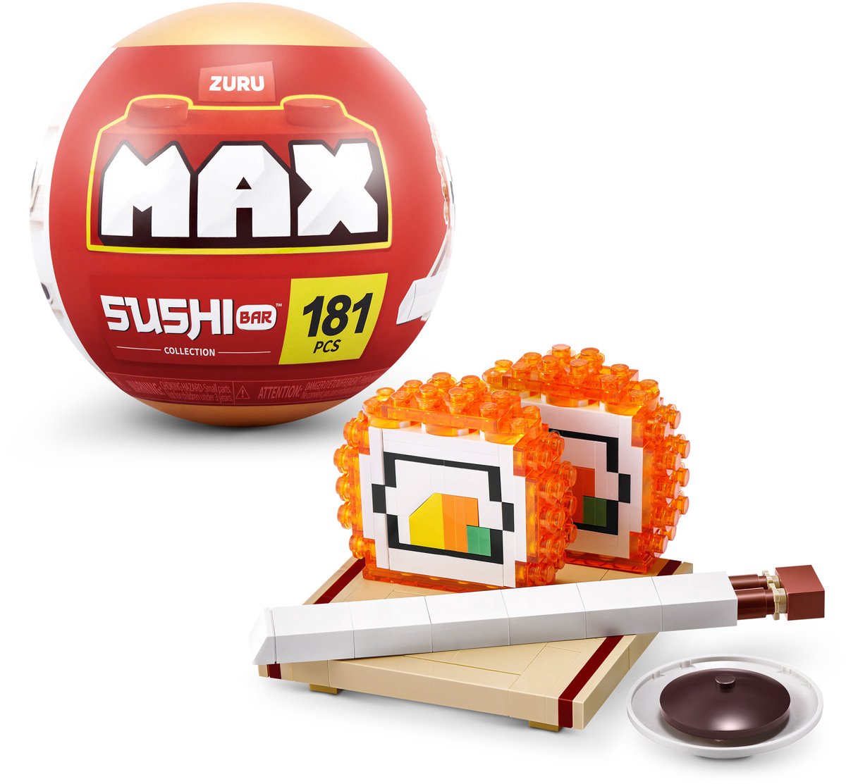 Zuru Max Premium Sushi – Konstruktionsspielset im Überraschungsball