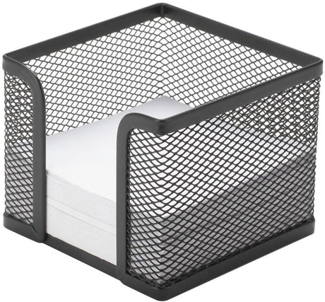 Q-connect Memowürfel | Metall | schwarz