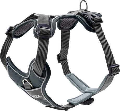 Hunter Geschirr Divo Grey Grau - Hundegeschirr - L 72-100 cm