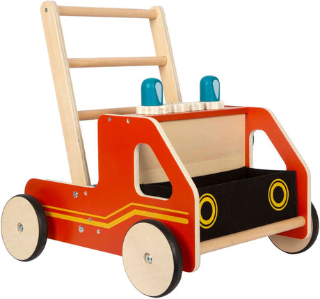 Small Foot - Feuerwehr-Gehhilfe aus Holz