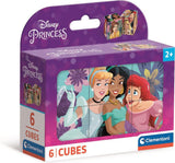 Clementoni Block -Puzzle Disney Prinzessin, 6st.