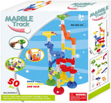Lobbes speelgoed bv lobbes knikkerbaan speelgoed kleurrijk 50-delig creatief bouwen.
