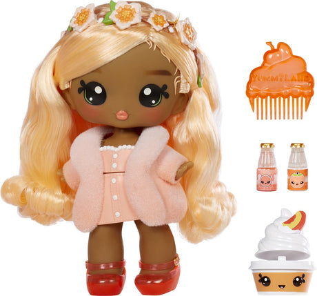 Yummiland Puppe mit Lipgloss-Tier – Piper Peach