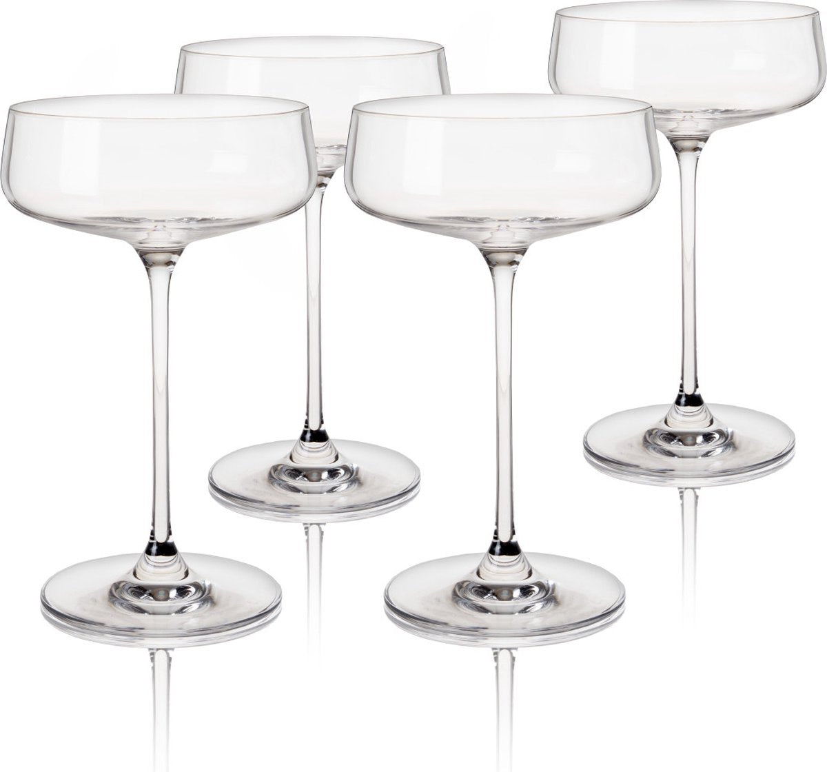 Viski Reserve Julien Coupe Glas – Kristall – 295 ml – 4 Stück