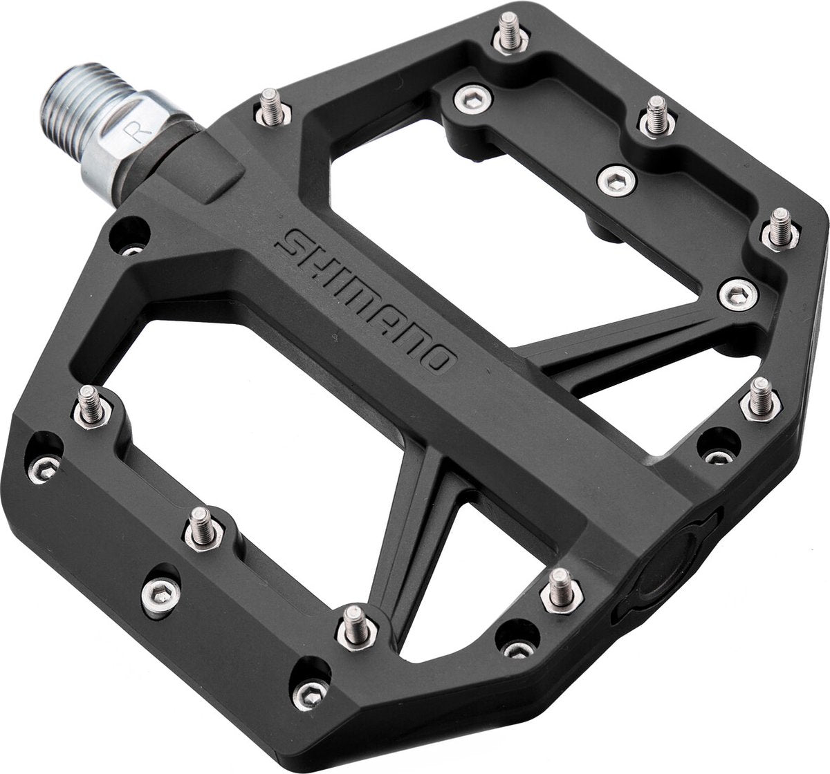 Shimano gr400 platte pedalen zwart