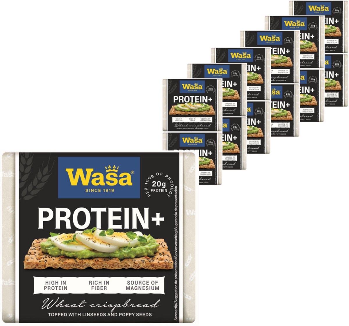 Wasa Protein+ Knäckebrot – 12x200g