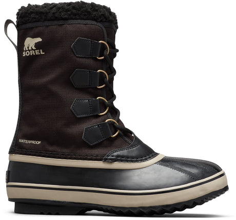 Sorel 1964 Pac™ Nylon WP Herren-Schneestiefel – Schwarz, Ancient Fossil – Größe 46