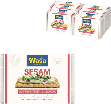 Wasa-Sesam-Knäckebrot – 6 x 250 g