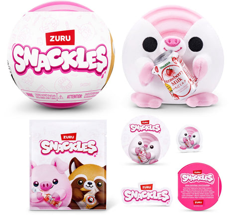 Snackles unlizenzierte Serie 1 Kuscheltier von 13 cm von Zuru