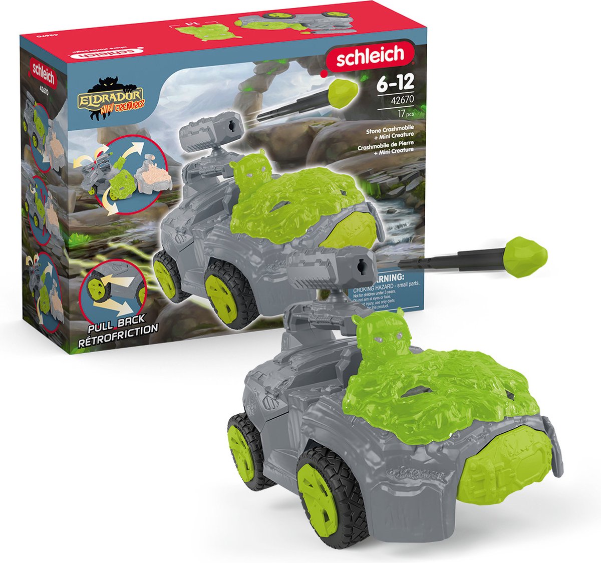 Schleich Eldrador Steen Crash-Mobile mit Mini-Kreatur