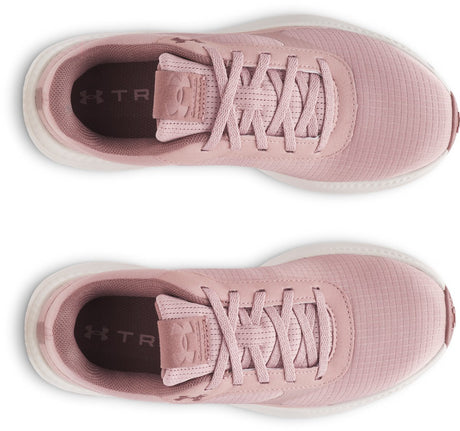 Under Armour UA W Aurora 3-PNK Damen-Sneaker – Turmalinrosa – Gipfelweiß – Maroon Mist