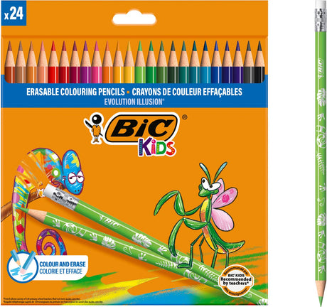 BIC Kids Evolution Ausrüstung farbige Stifte, 24st.
