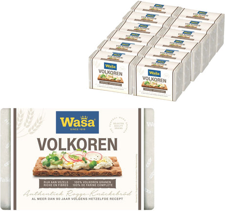 Wasa Vollkorn-Knäckebrot – 12 x 260 g