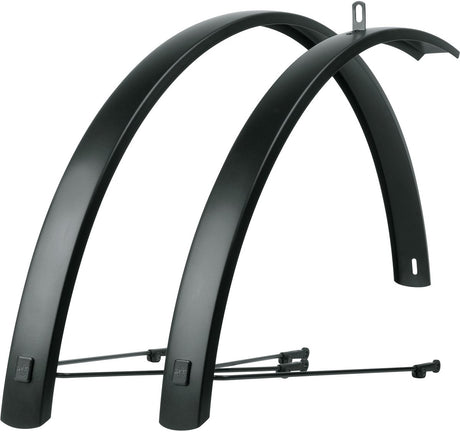 SKS Fender Set 28 (622) Rand Al 46mm Aluminium Schwarz