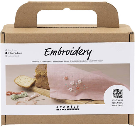 Creativ Company Mini Hobbyset Stickereien Servet