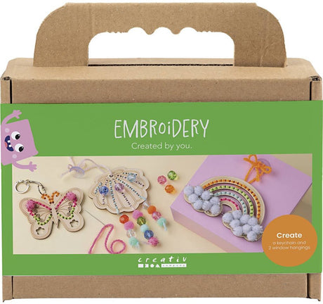 Kreativunternehmen https: www.cchobby.nl mini-hobbyset-embroidery-butterfly-shell-rainbow-various-colors-1-box