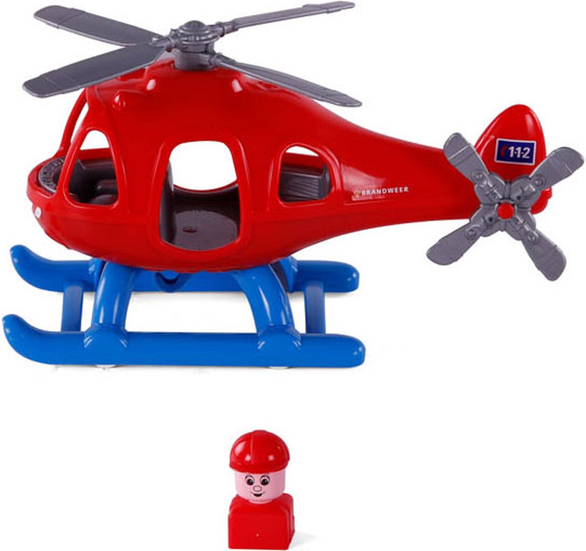 Cavallino Fire Brigade -Hubschrauber mit Spielfigur, 29,5 cm